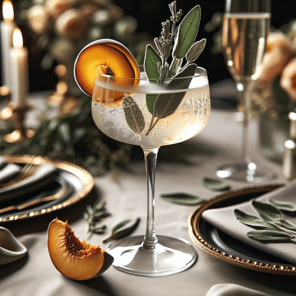 Peachfully Wedded Bliss