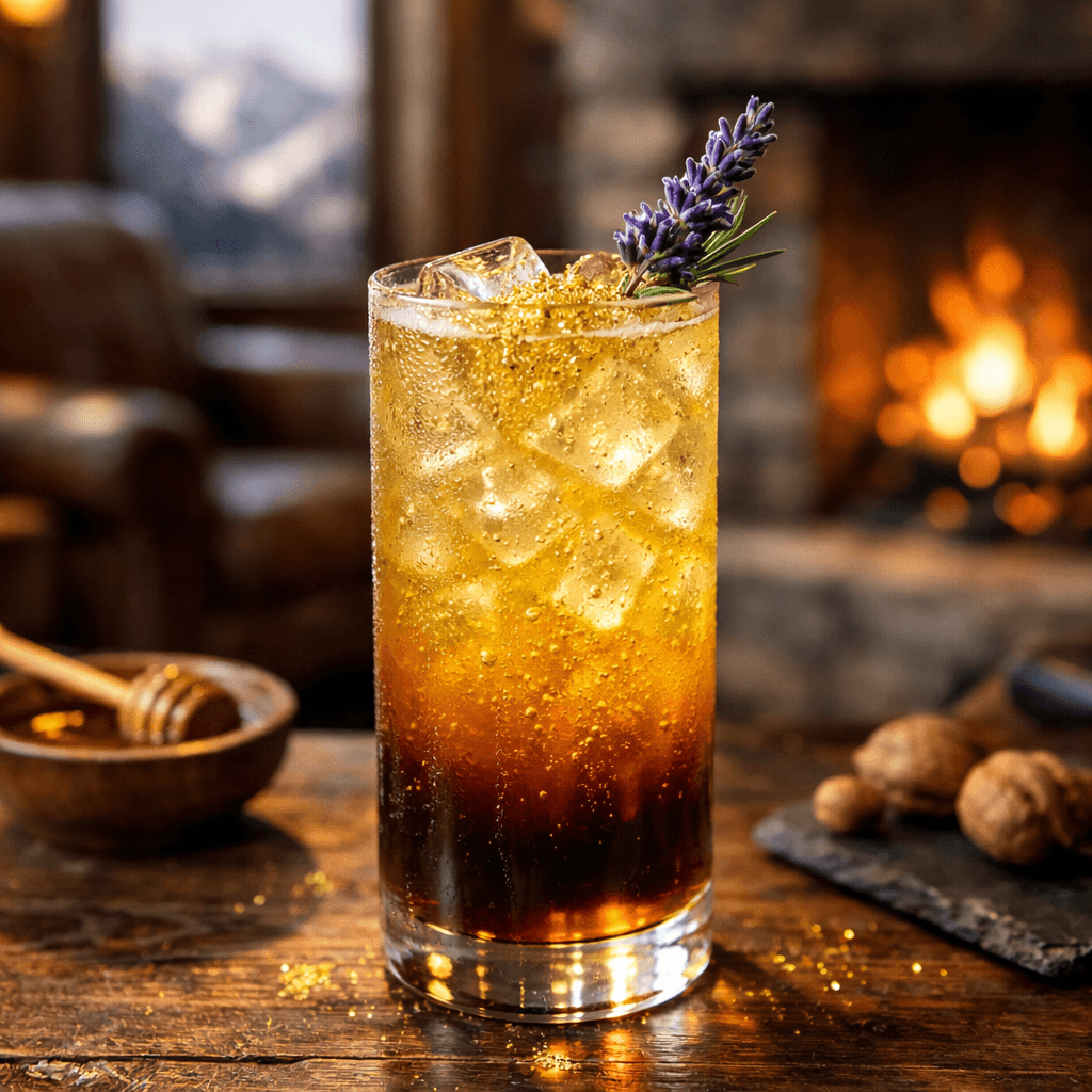 Black & Gold Blossom