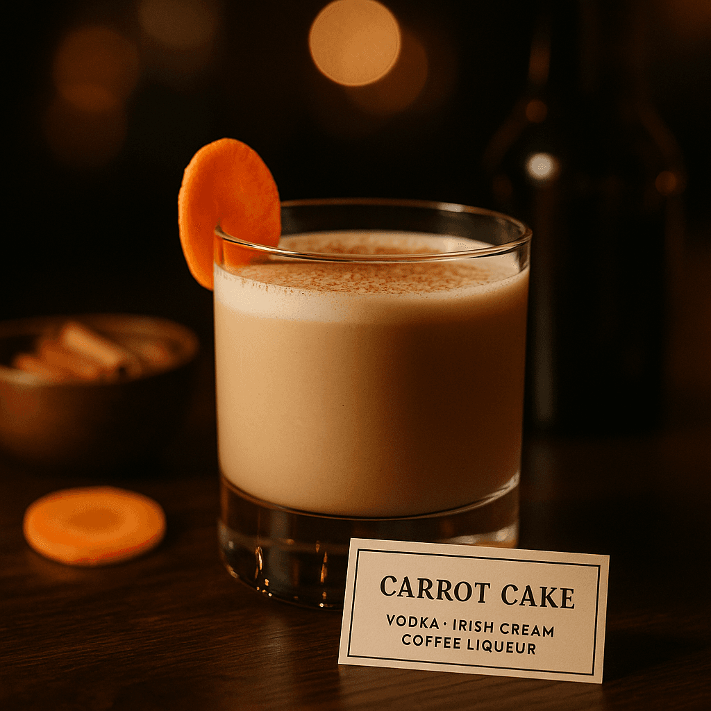 Carrot Cake Cocktail