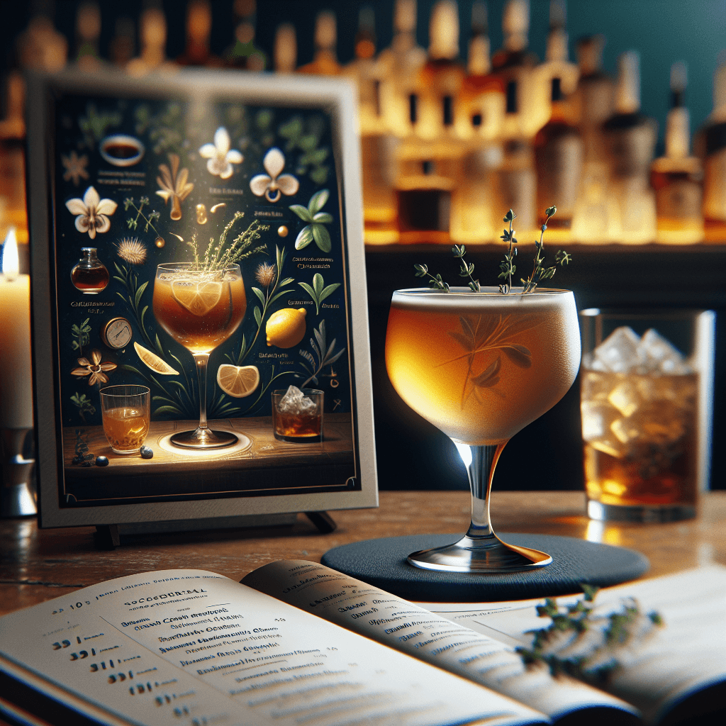 Certainly! Here is a creative cocktail recipe