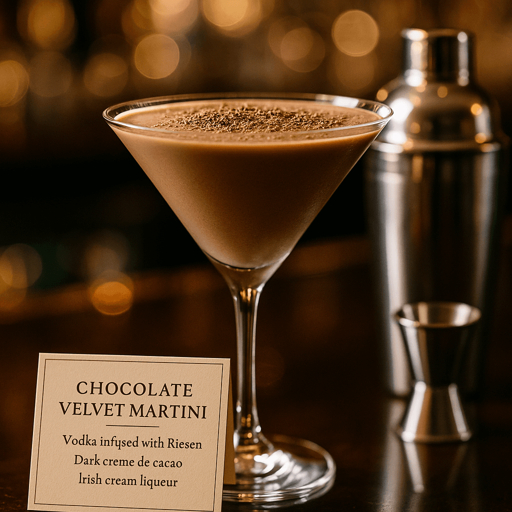 Chocolate Velvet Martini
