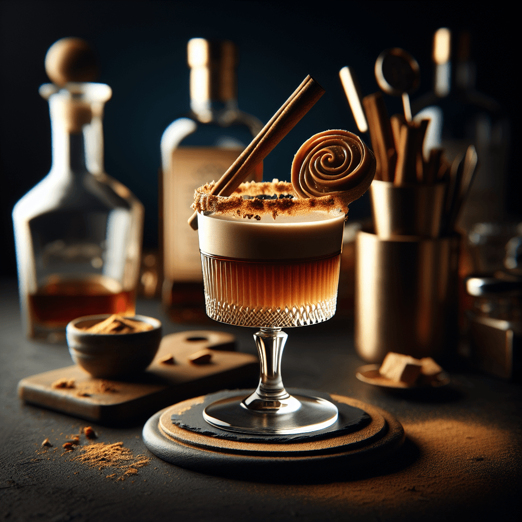 Cinnamon Swirl Peanut Butter Rum Delight