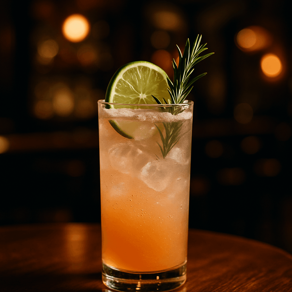 Desert Bloom Tequila Fizz