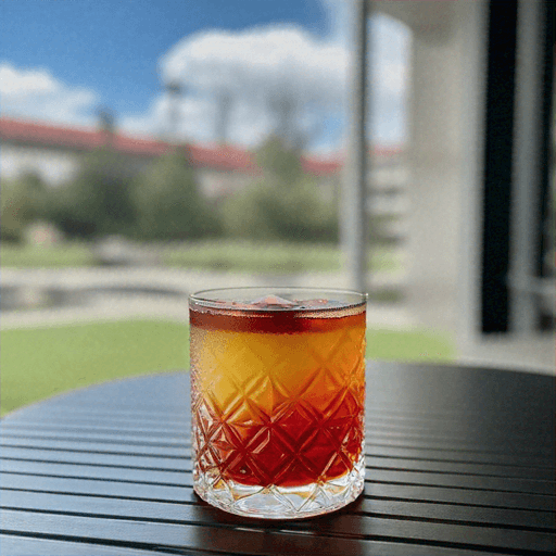 Elderflower Bourbon Sunset