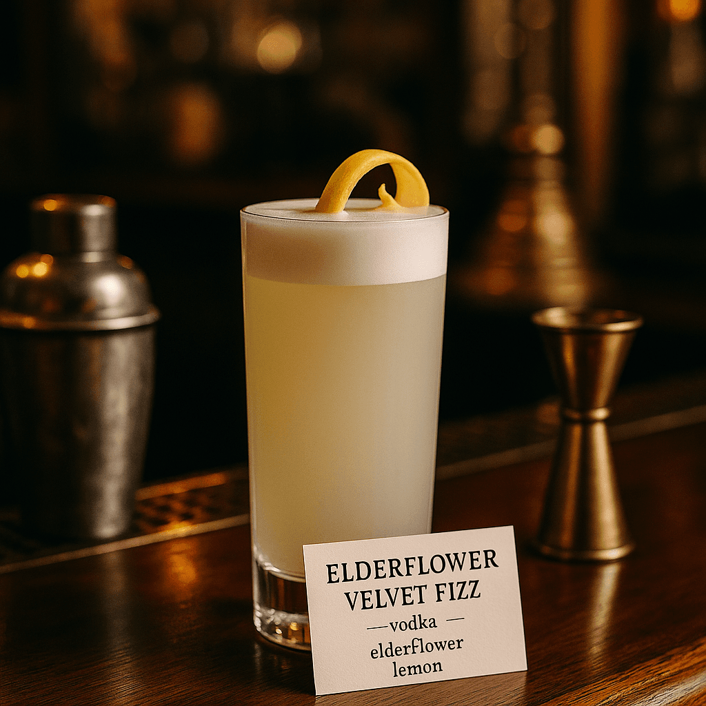 Elderflower Velvet Fizz