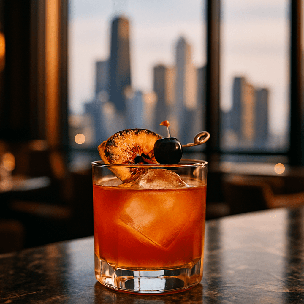 Embered Orchard Old Fashioned