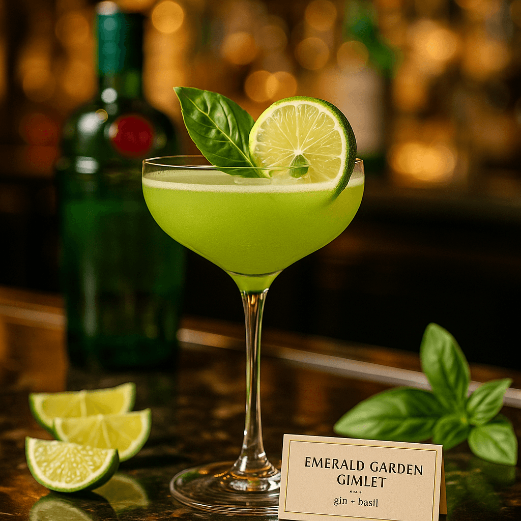 Emerald Garden Gimlet