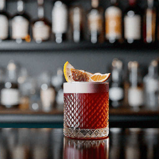 Figtastic Soul Serenade, Decadent fig cocktail with bourbon, honey, and