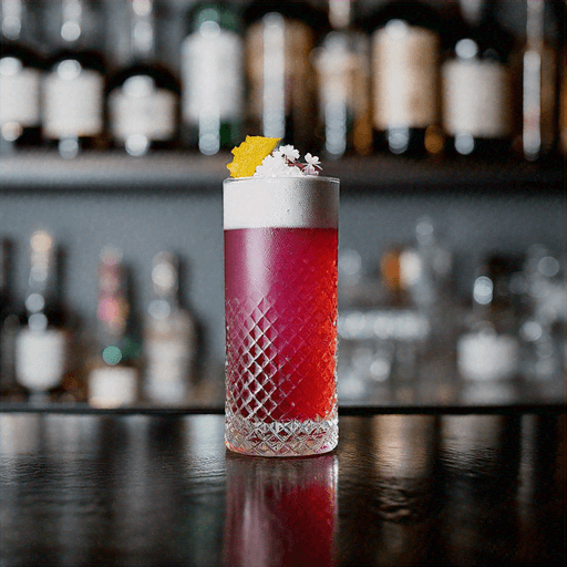 Frosted Flora Fizz
