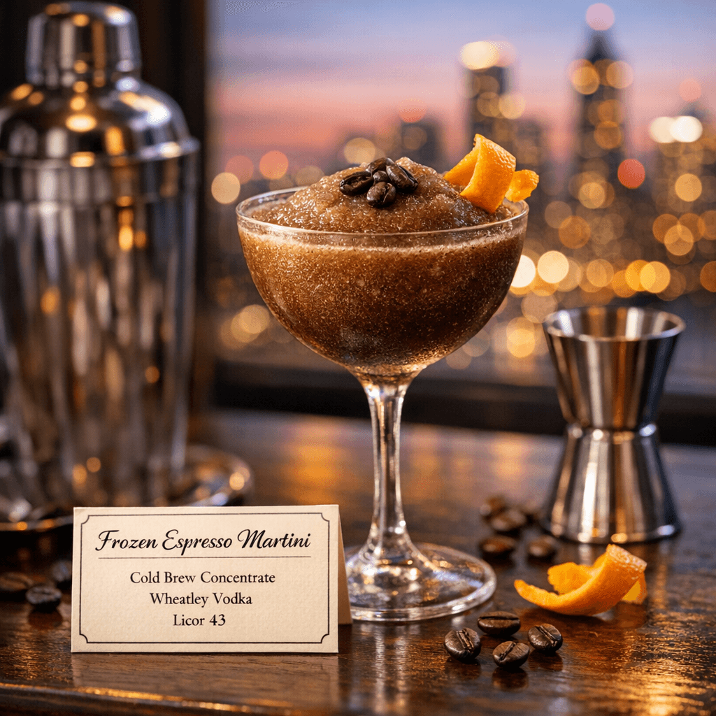 FROSTED MIDNIGHT MARTINI