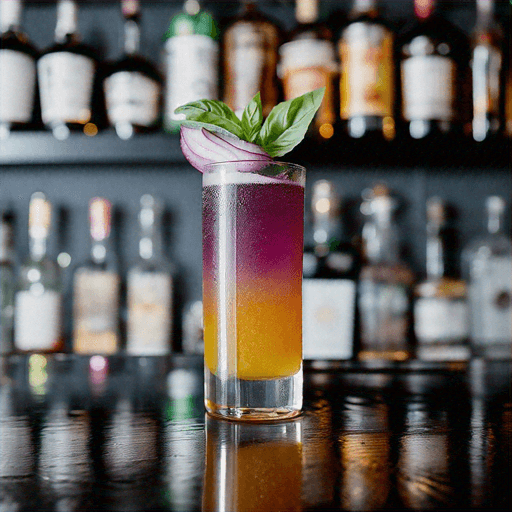 Garden Sunrise Gin Cocktail