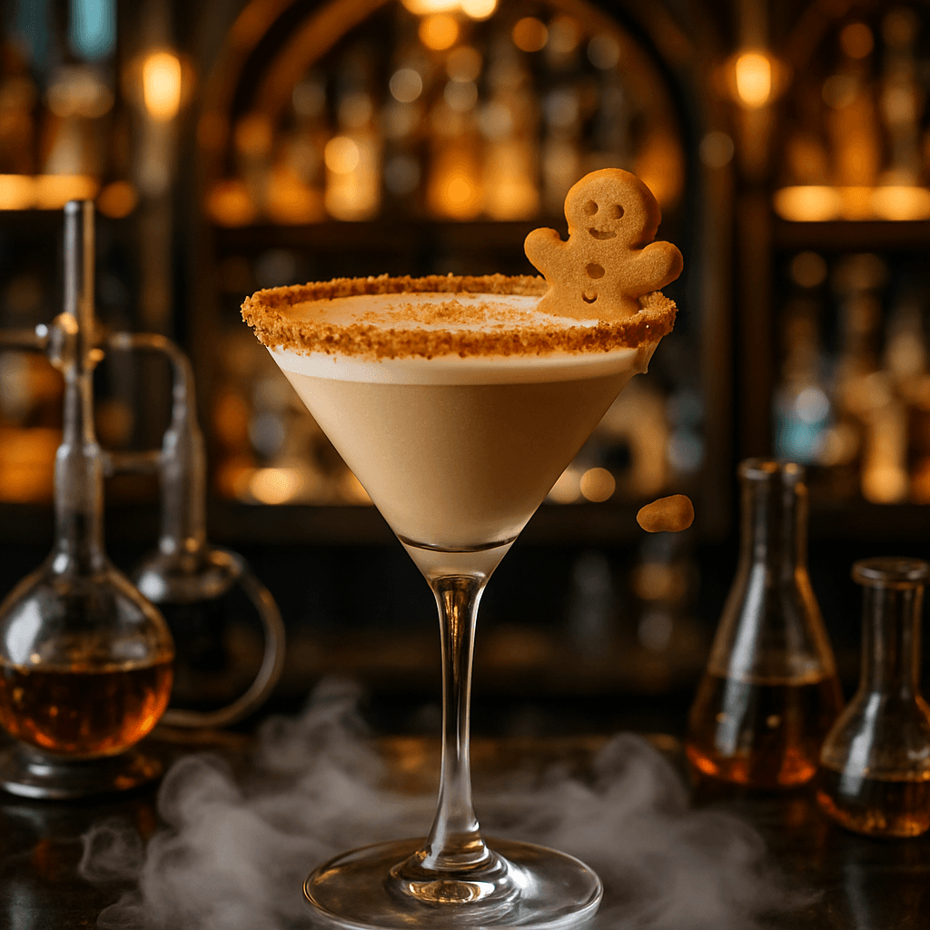 Gingerbread Crème Brûlée Martini