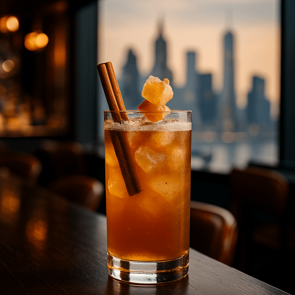 Gingerbread Yuletide Fizz