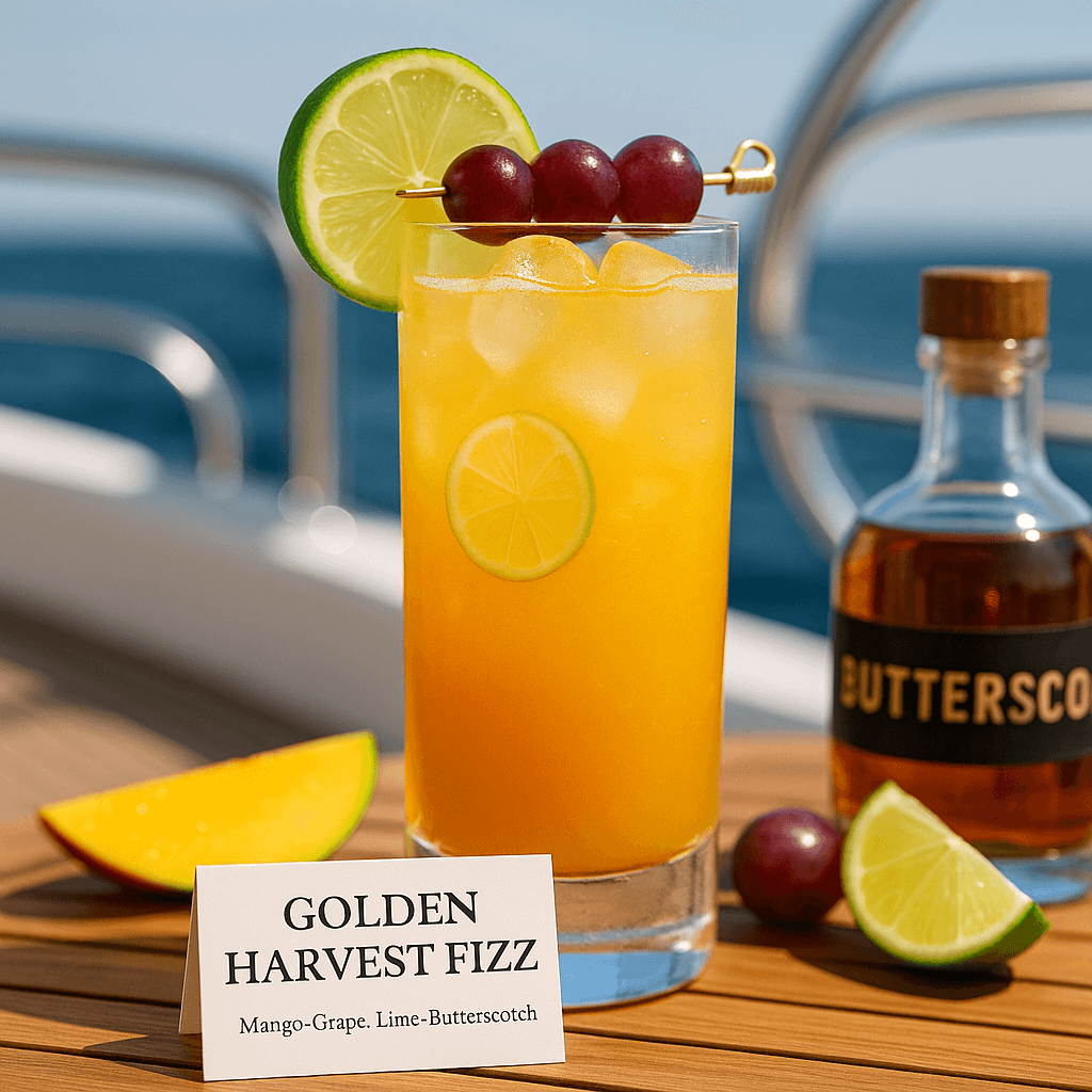 Golden Harvest Fizz