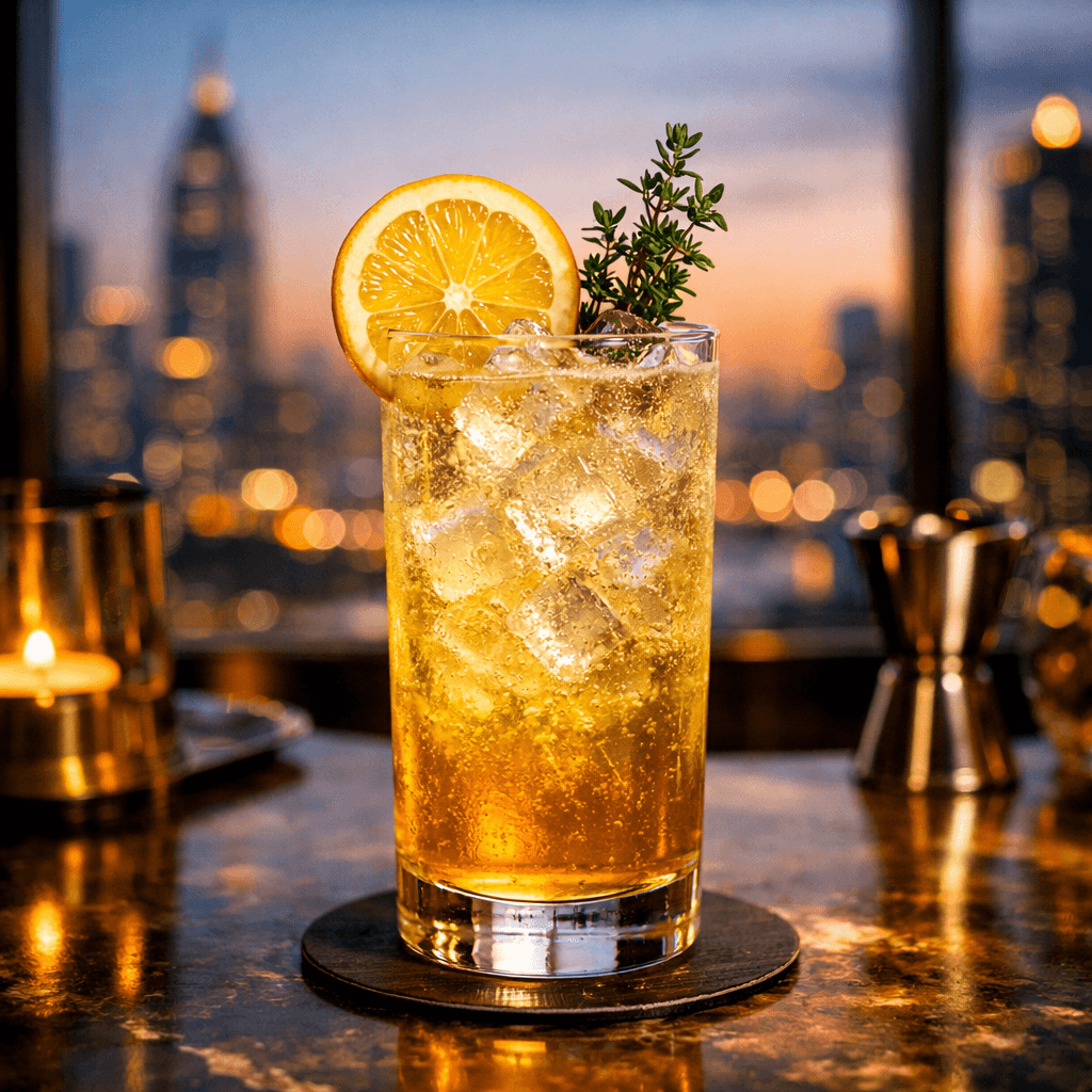 Golden Meadow Highball