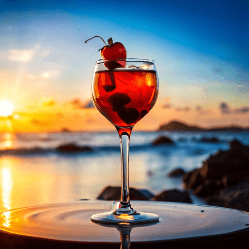 Golden Twilight, Luxurious, multilayered riff on classic stirred cocktail