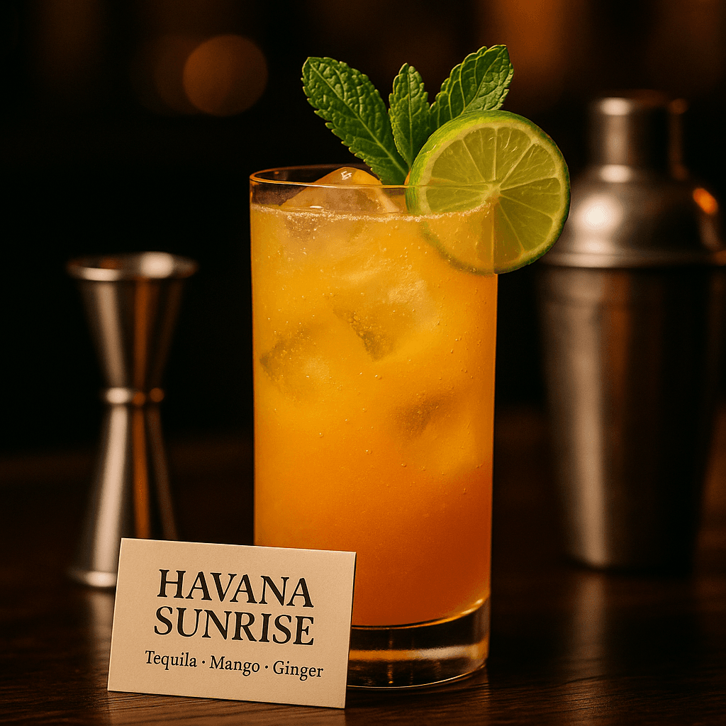 Havana Sunrise Tequila Cooler