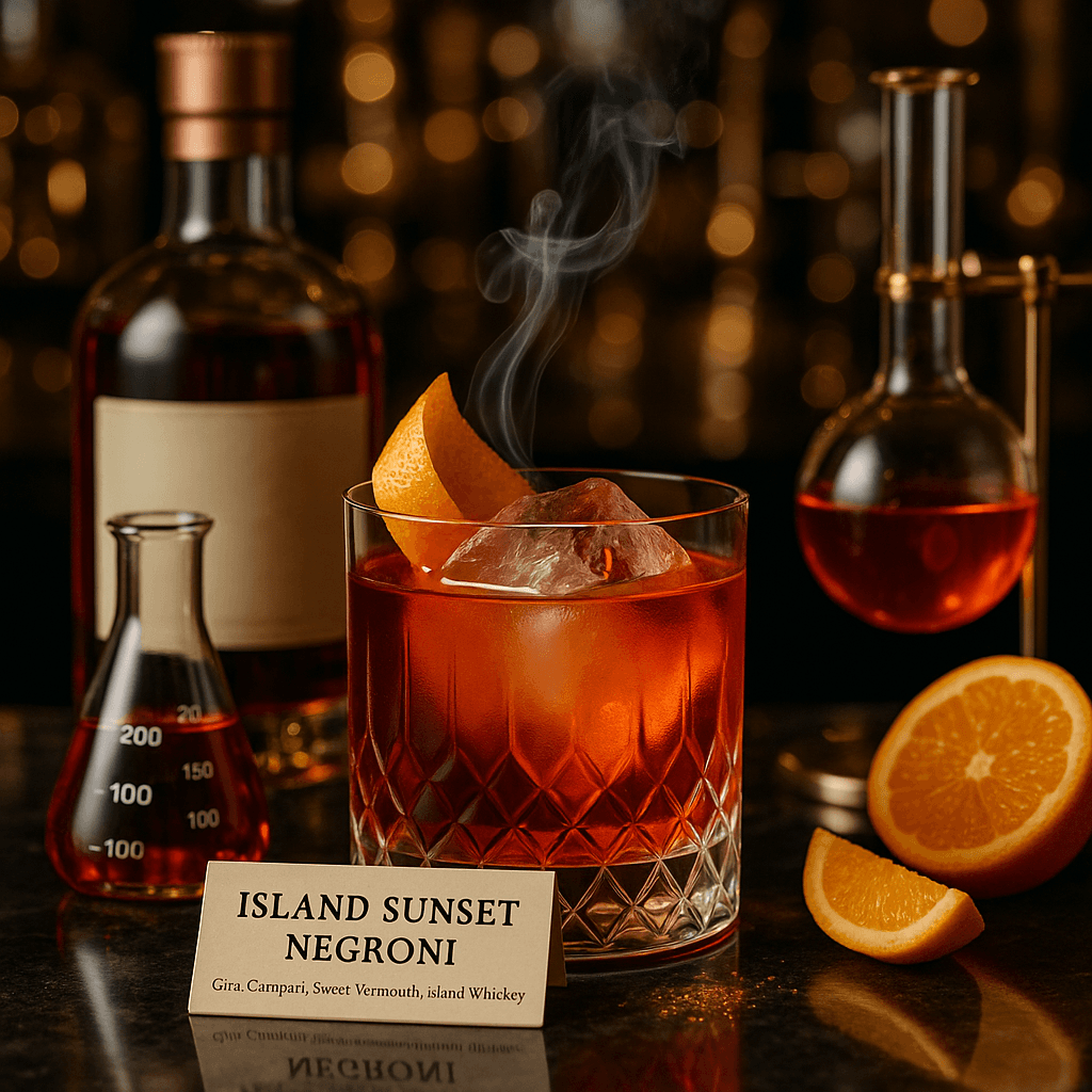Island Sunset Negroni