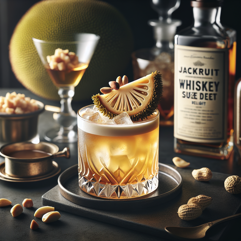 Jackfruit Whiskey Suze Delight