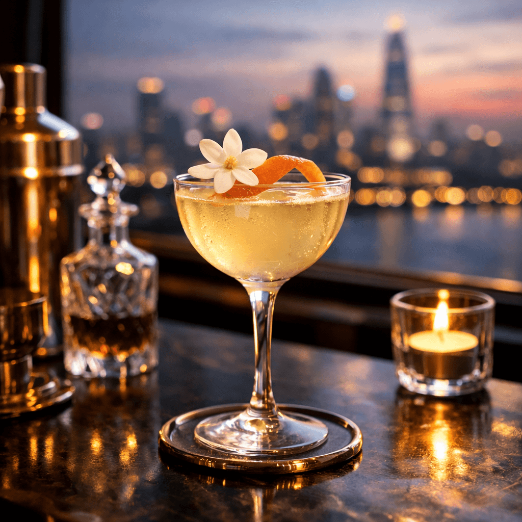 Jasmine Grapefruit Tea-Tini