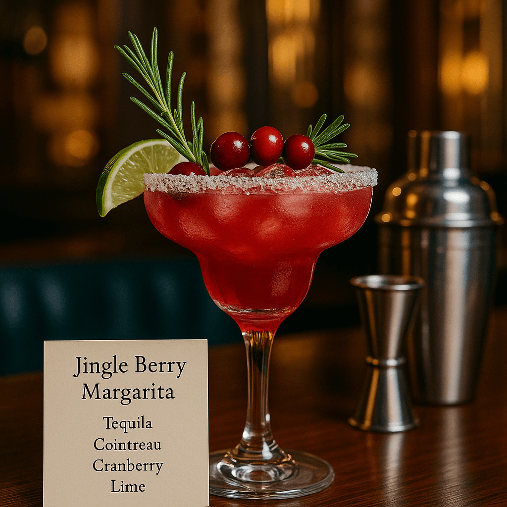 Jingle Berry Margarita