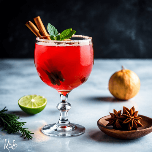 Keto Cranberry Spice Martini