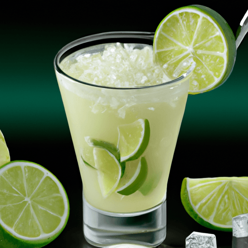 Key Lime Caipirinha