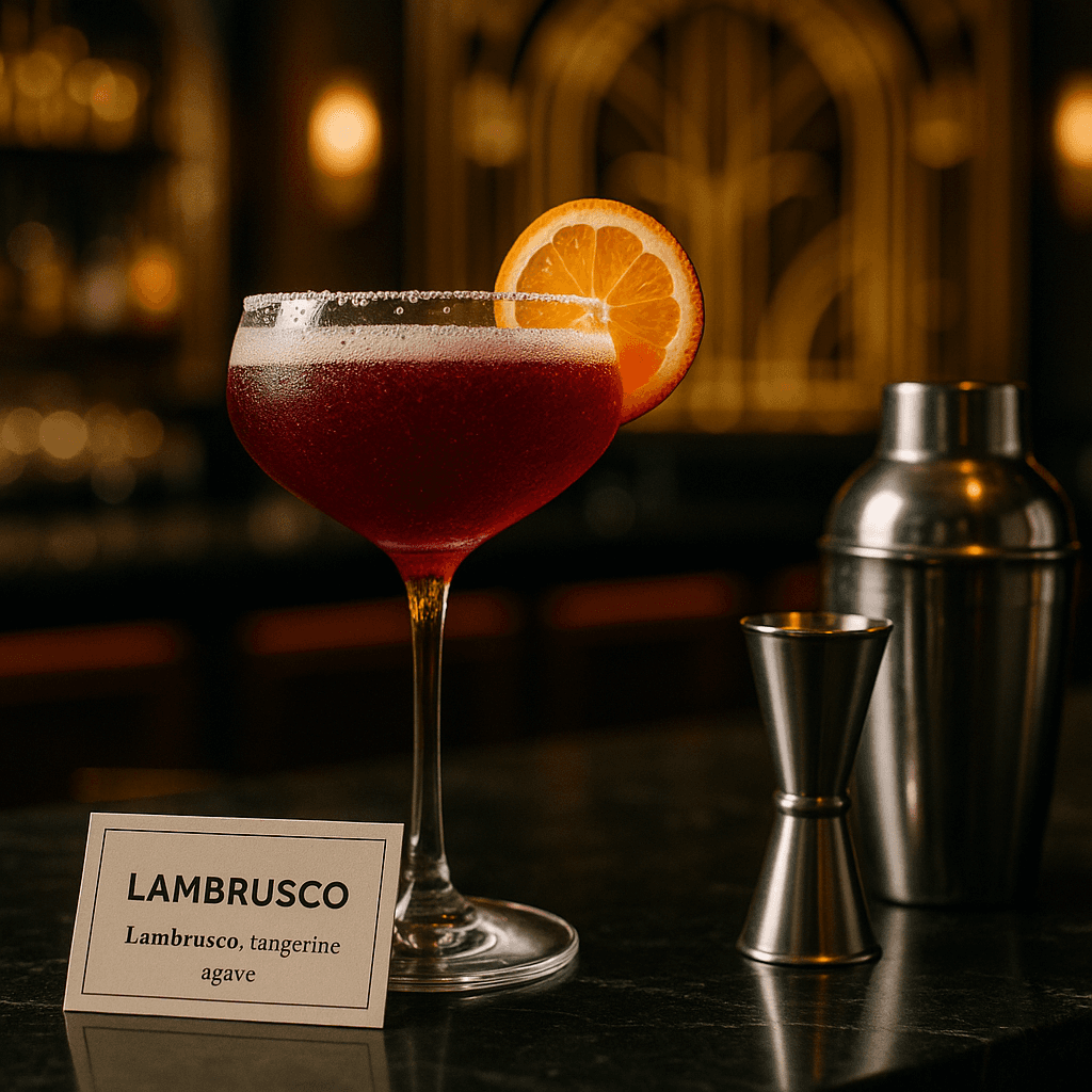 Lambrusco Citrus Reverie
