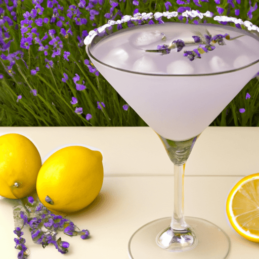 Lavender Lemonade Martini