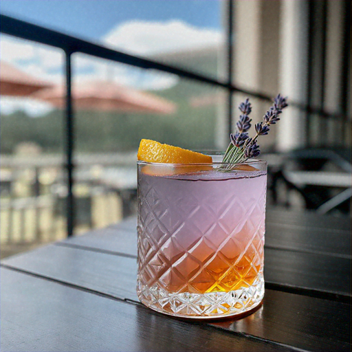 Lavender Southern Old-Fashioned