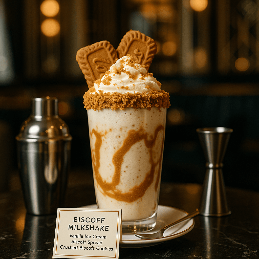 Lotus Biscoff Milkshake