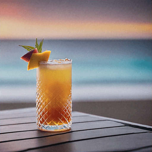 Mango Bourbon Sunset