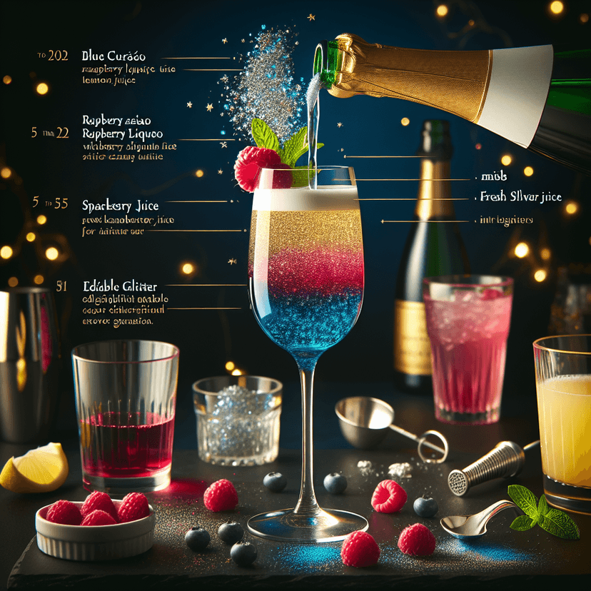 july 4th cocktails and fireworks