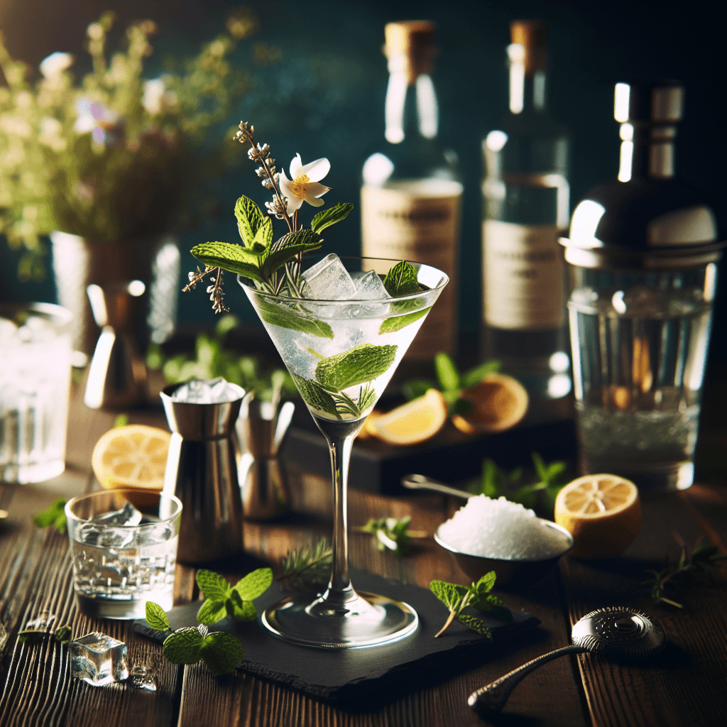 Minted Meadows Martini