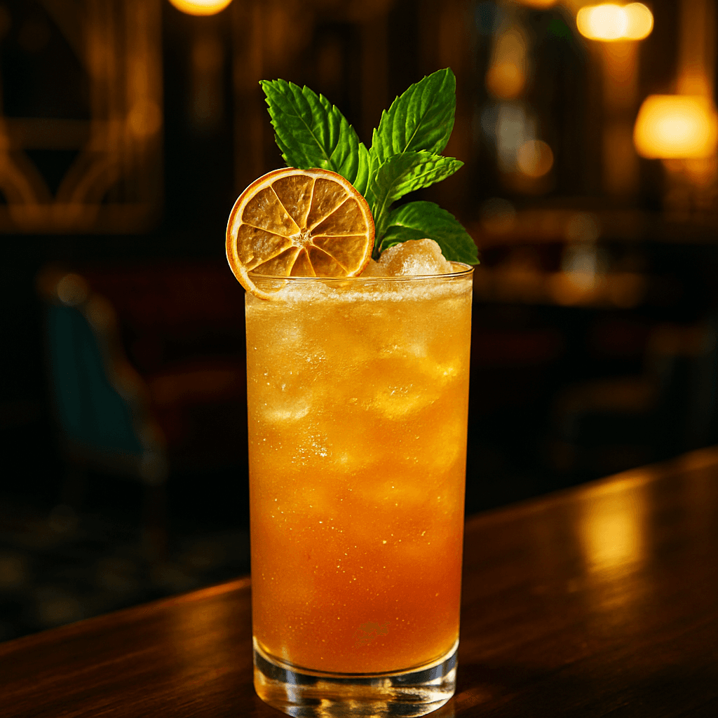 Mocktail  Tropical Ember Glow