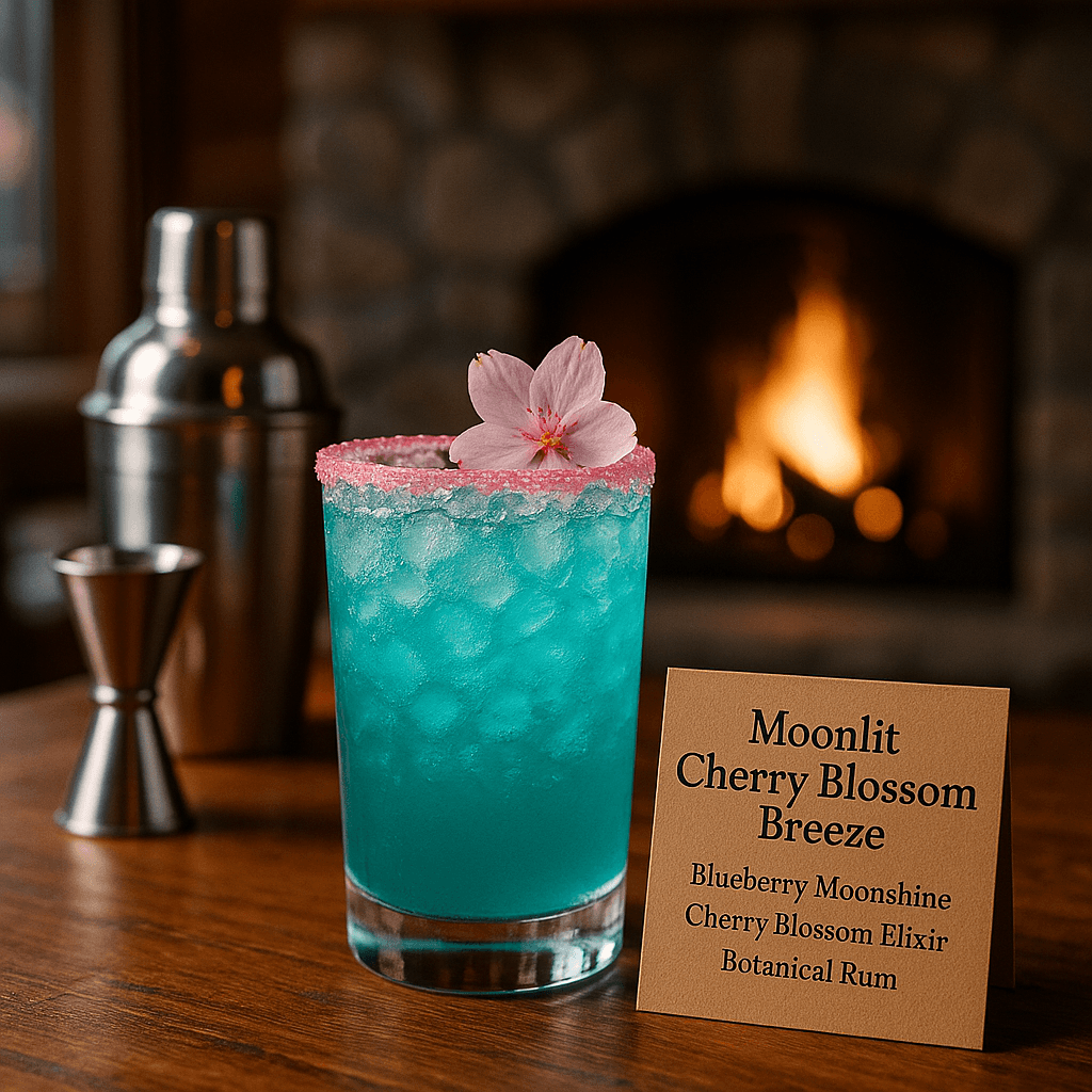 Moonlit Cherry Blossom Breeze