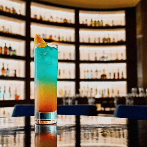 Neon Bacardi Burst