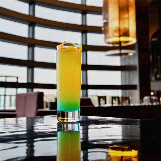 Neon YELLOW Cocktail