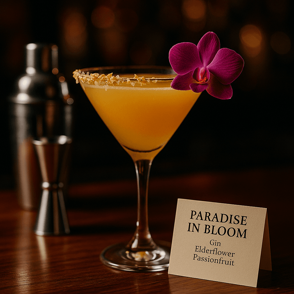 Paradise in Bloom Martini