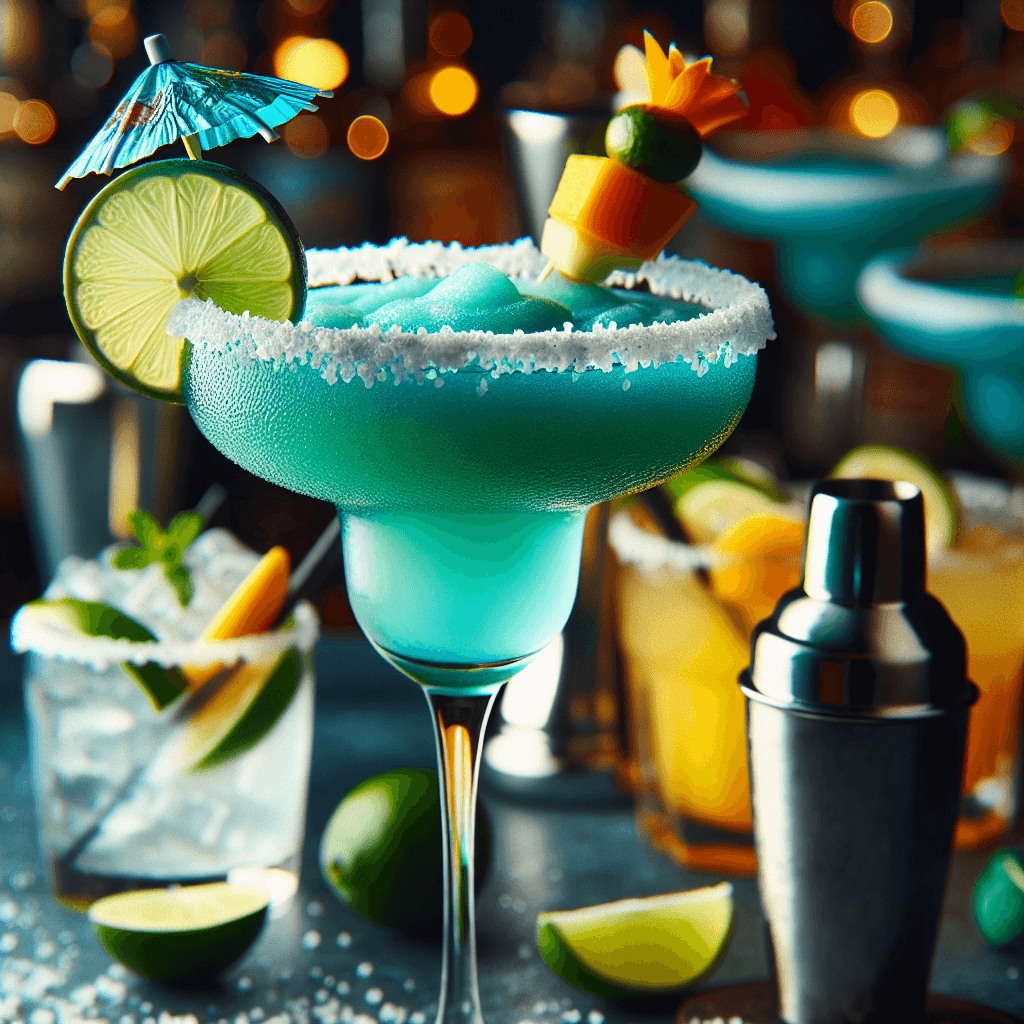 Parrot Head Paradise Margarita, Tropical margarita with a beach vibe