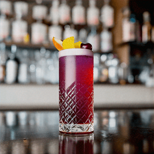 Plum Garden Fizz