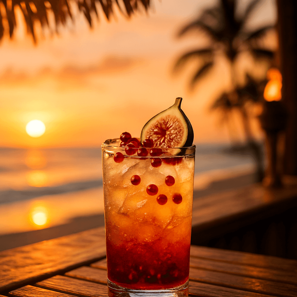Pomegranate Fig Fizz