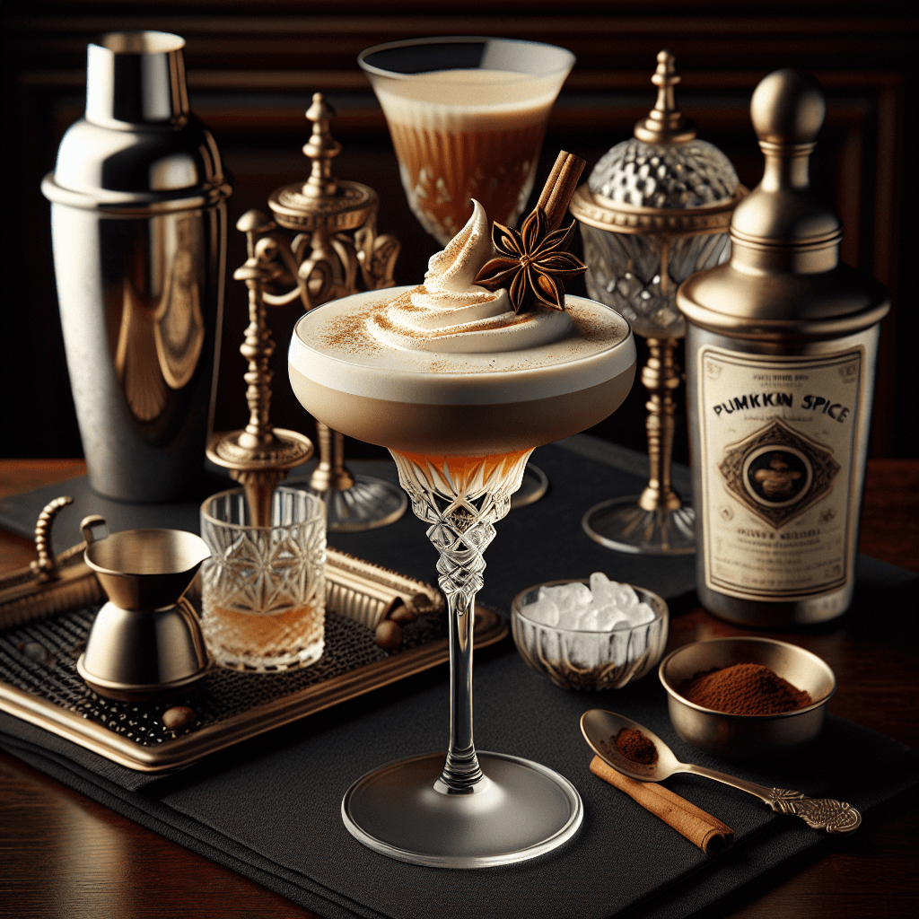 Pumpkin Spice Macchiato Martini