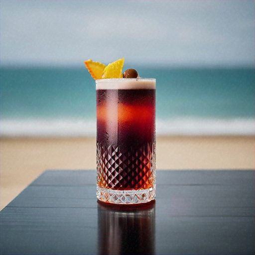 Rum Noir Cocktail