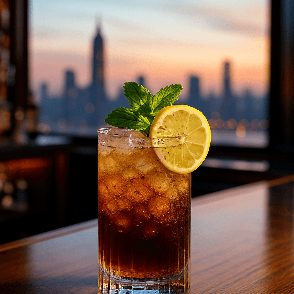 Smoky Twilight Fizz