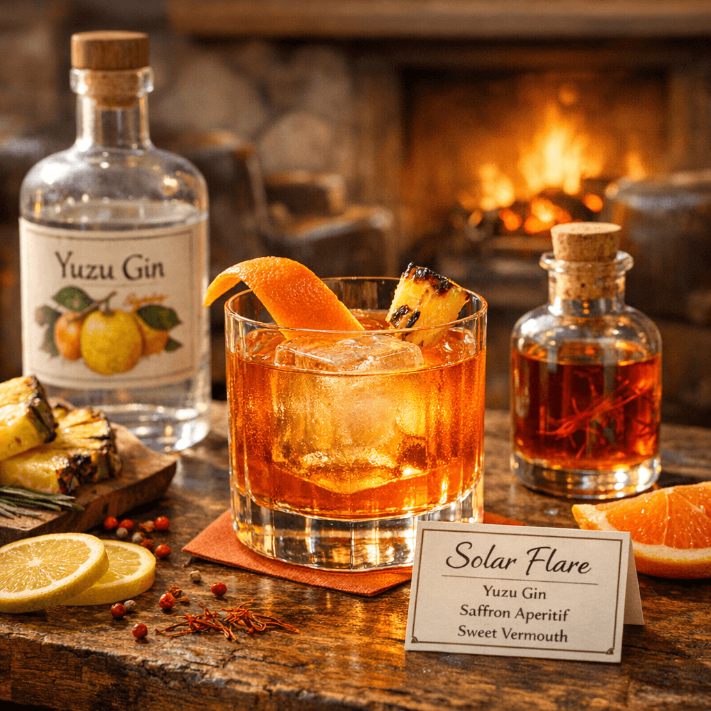 Solar Flare Negroni