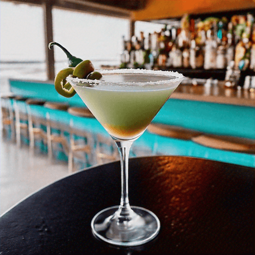 Spicy Coconut Jalapeño Martini