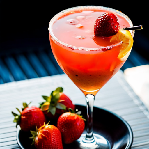 Strawberry Lemonade Martini