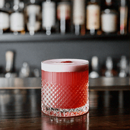 Strawberry Noir Sour