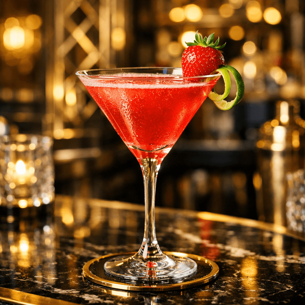 Strawberry Starlight Cosmo